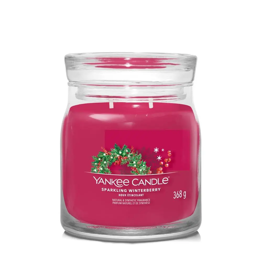 Yankee Candle Signature Sparkling Winterberry 368 g
