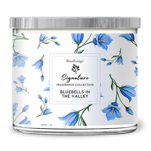 Svíčka Woodbridge Signature, Bluebells in the Valley