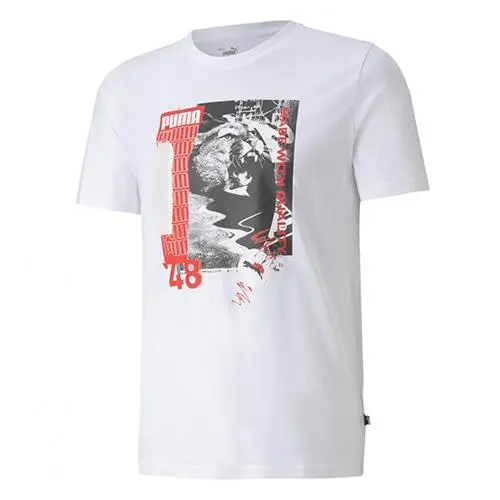 Puma Photo Tee White Photo Tee