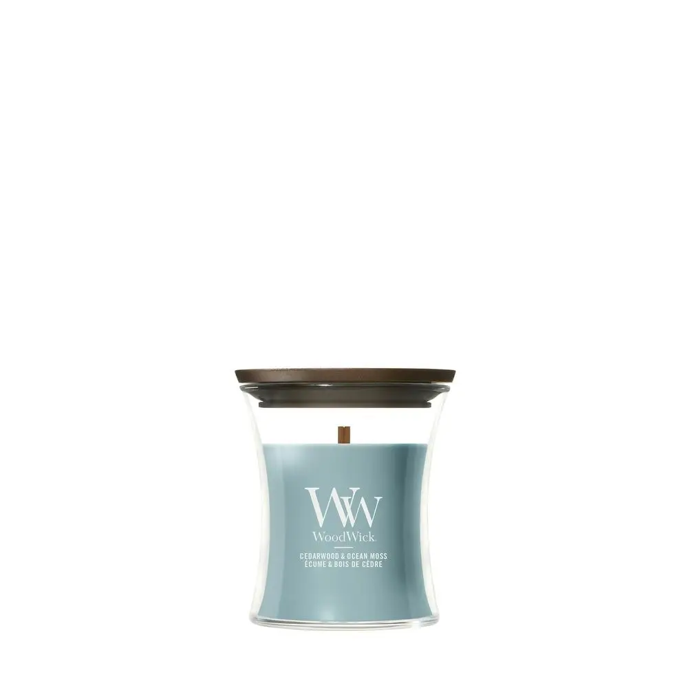 WoodWick Cedarwood & Ocean Moss 85 g