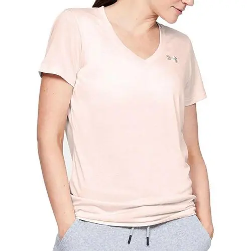 Dámské tričko Under Armour Tech SSV Twist Pink