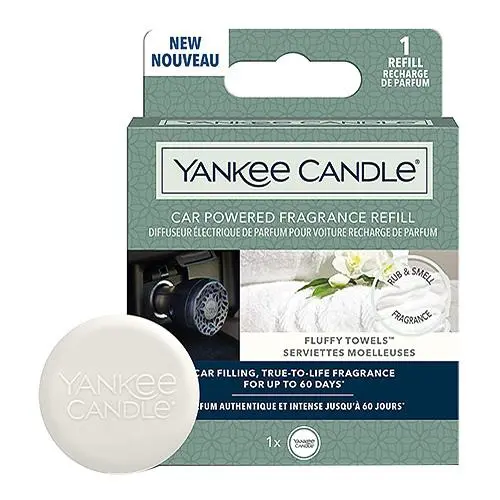 YANKEE CANDLE Fluffy Towels Car Powered difuzér náplň 1 ks