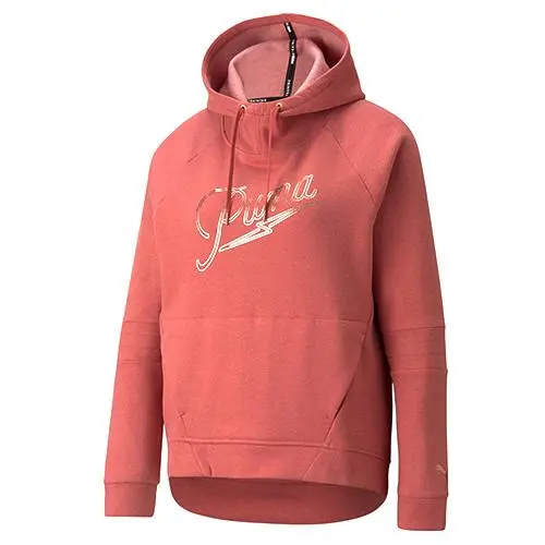 Puma Moto Pullover hoodie 520931 25 Růžová