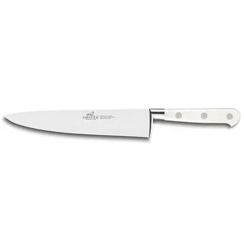 Lion Sabatier Kuchyňský nůž Idéal Toque Chef nůž čepel z nerezové oceli POM rukojeť plně kovaný nerez nýty 20 cm