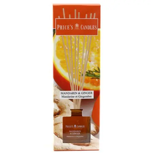 Price´s Fragrance vonný difuzér Mandarinka & Zázvor 100 ml