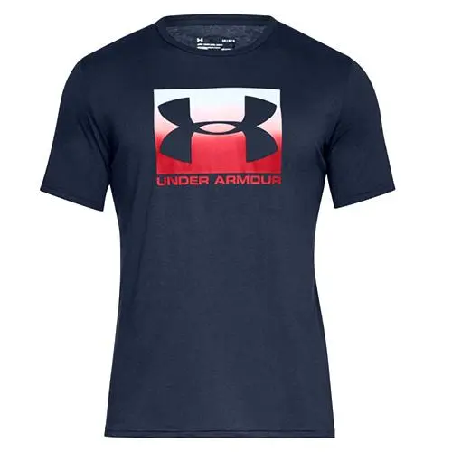 Pánské tričko Under Armour Boxed Sportstyle SS - Pánské triko Boxed Sportstyle s krátkým rukávem a logem na hrudi od značky Under Armour, různá barevná provedení. - 3025384