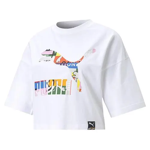 Puma International Graphic Bílá