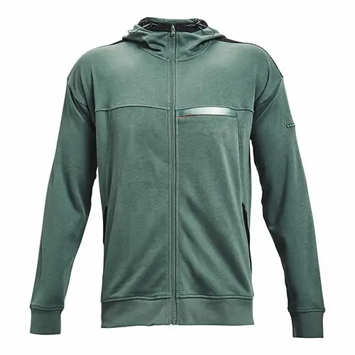 Under Armour Rival Terry AMP FZ HD zelená