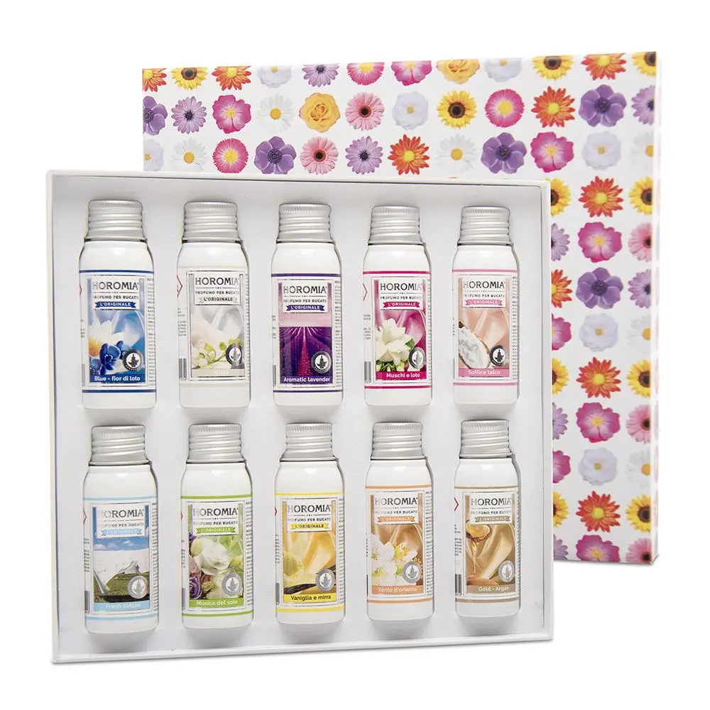 Dárková sada parfémů na prádlo Horobox fiori, 10x50 ml