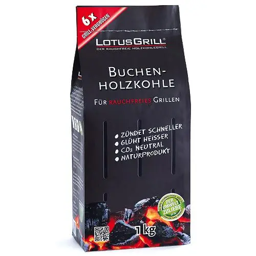 Lotusgrill LK-1000 Dřevěné uhlí 1 kg