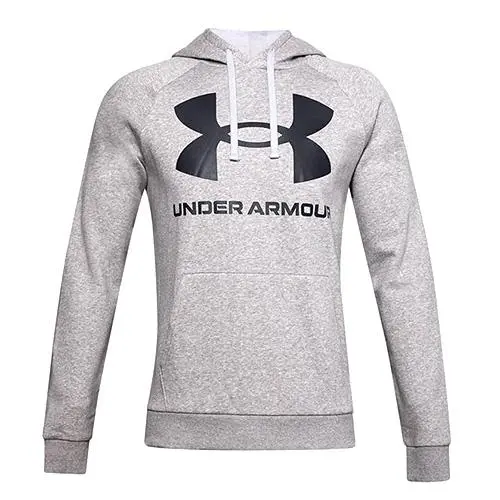 Under Armour Mikina Rival Fleece Big Logo HD-GRY