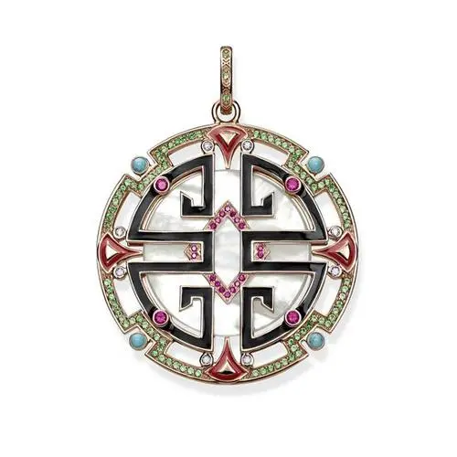 Thomas Sabo Přívěsek Asijský ornament PE793 385 7 Sterling silver 18k rose