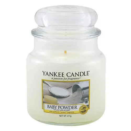 YANKEE CANDLE Baby Powder svíčka 411g