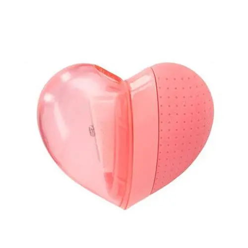 Guma ve tvaru srdce a ořezávátko Top Model Best Friend, light pink