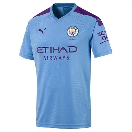 Puma MCFC Home shirt Replica SS with Sponsor 2019/20 75558601
