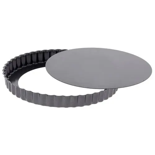 de Buyer Forma na koláč s odnímatelným dnem 32cm černá
