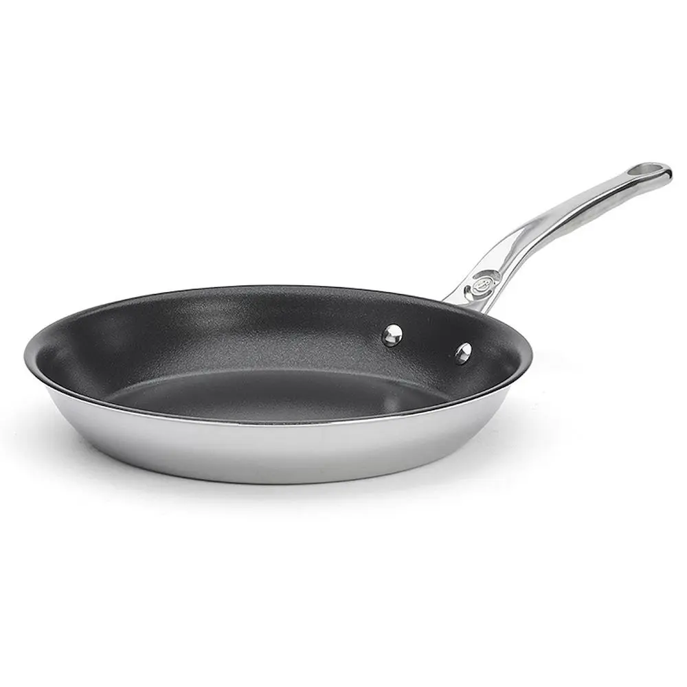 Nepřilnavá pánev AFFINITY 28 cm, stříbrná, nerezová ocel, de Buyer