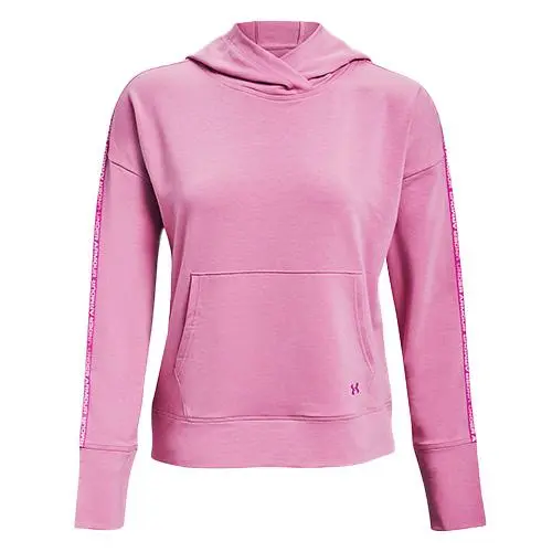 Under Armour Rival Terry Taped Hoodie PNK