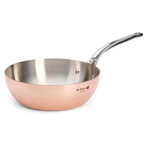 de Buyer Prima Matera rendlík měděný konický na indukci 24 cm TOM D-6236-24