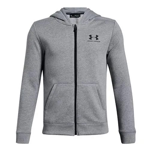 Chlapecká mikina Under Armour Eu Cotton Fleece Fz