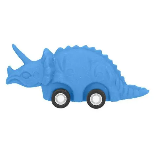 Dino World Gumový dinosurus Triceratops zelený
