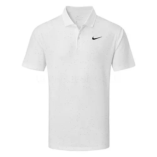Nike Victory pánská sportovní polokošile Victory Micro Print Golf s krátkým rukávem a technologií Dri-FIT