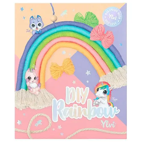 Sada na výrobu duhy Ylvi DIY Rainbow, 5 colour