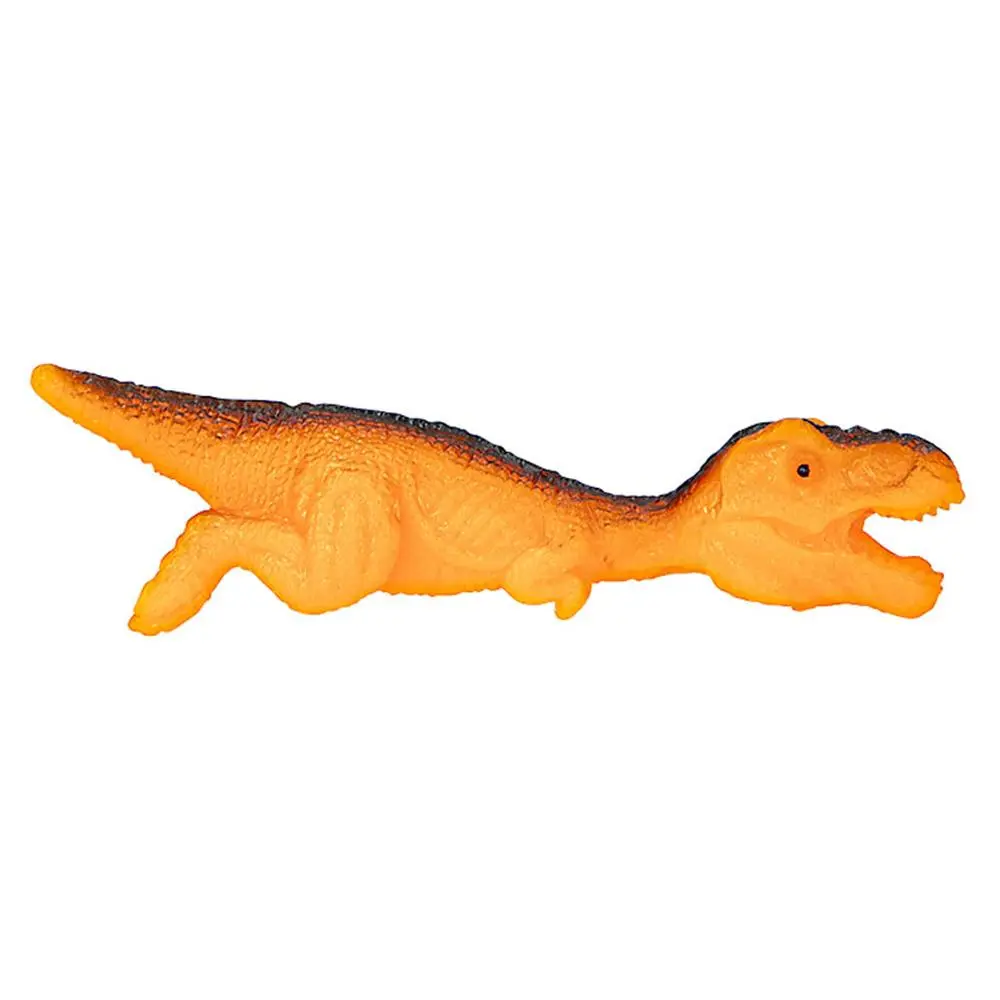 Dino World Vystřelovací svítící dinosaurus oranžový Pterodaktyl
