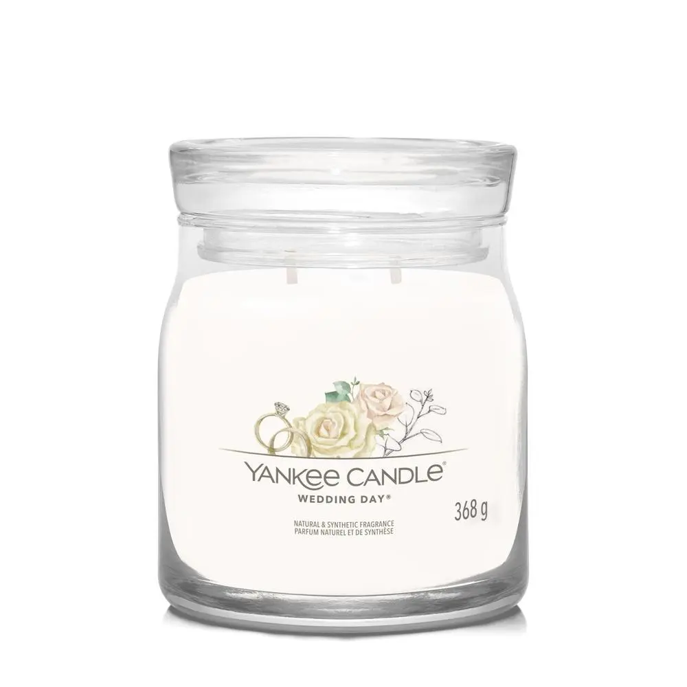YANKEE CANDLE Wedding Day svíčka 368g / 2 knoty (Signature střední)