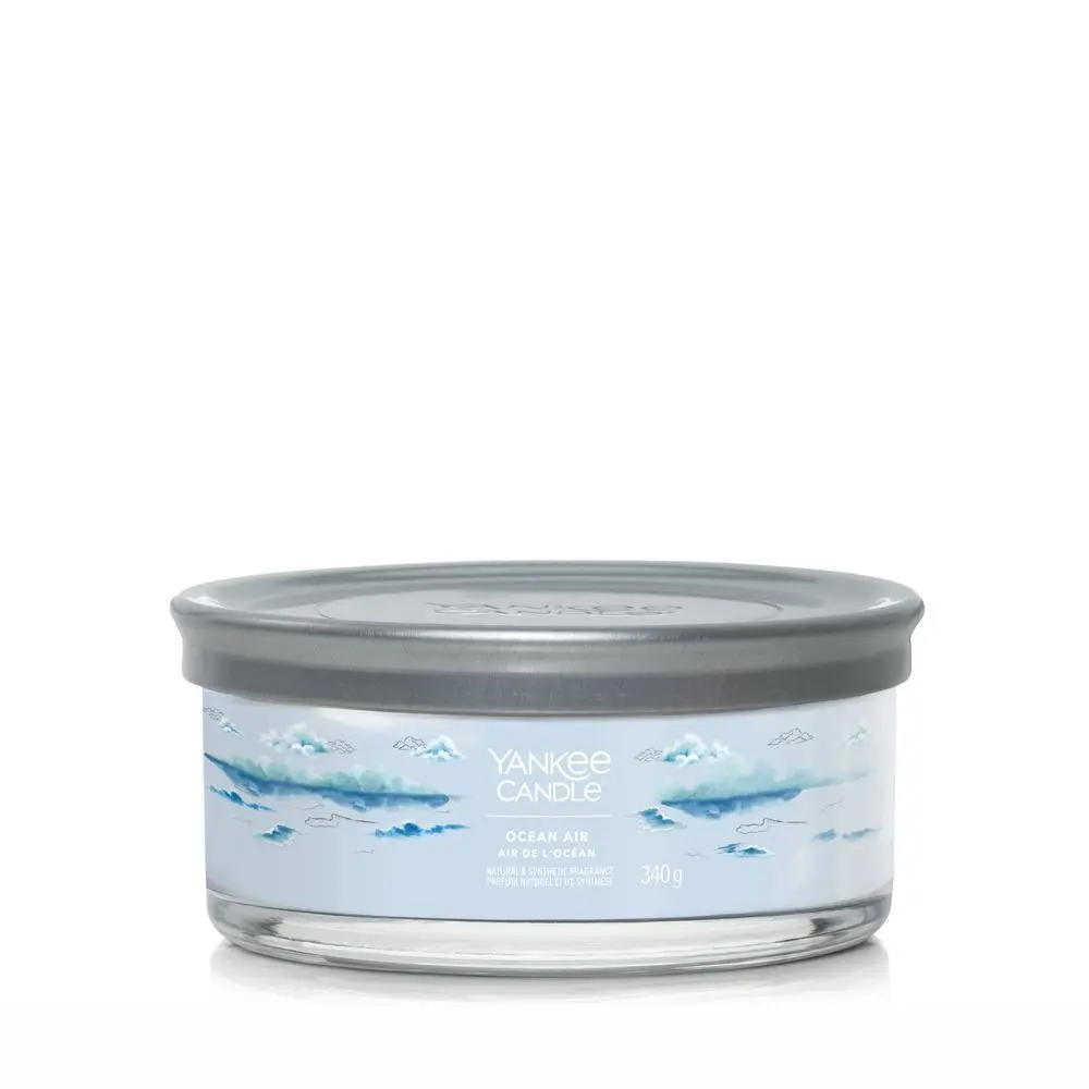 YANKEE CANDLE Ocean Air svíčka 340g / 5 knotů (Signature tumbler střední )