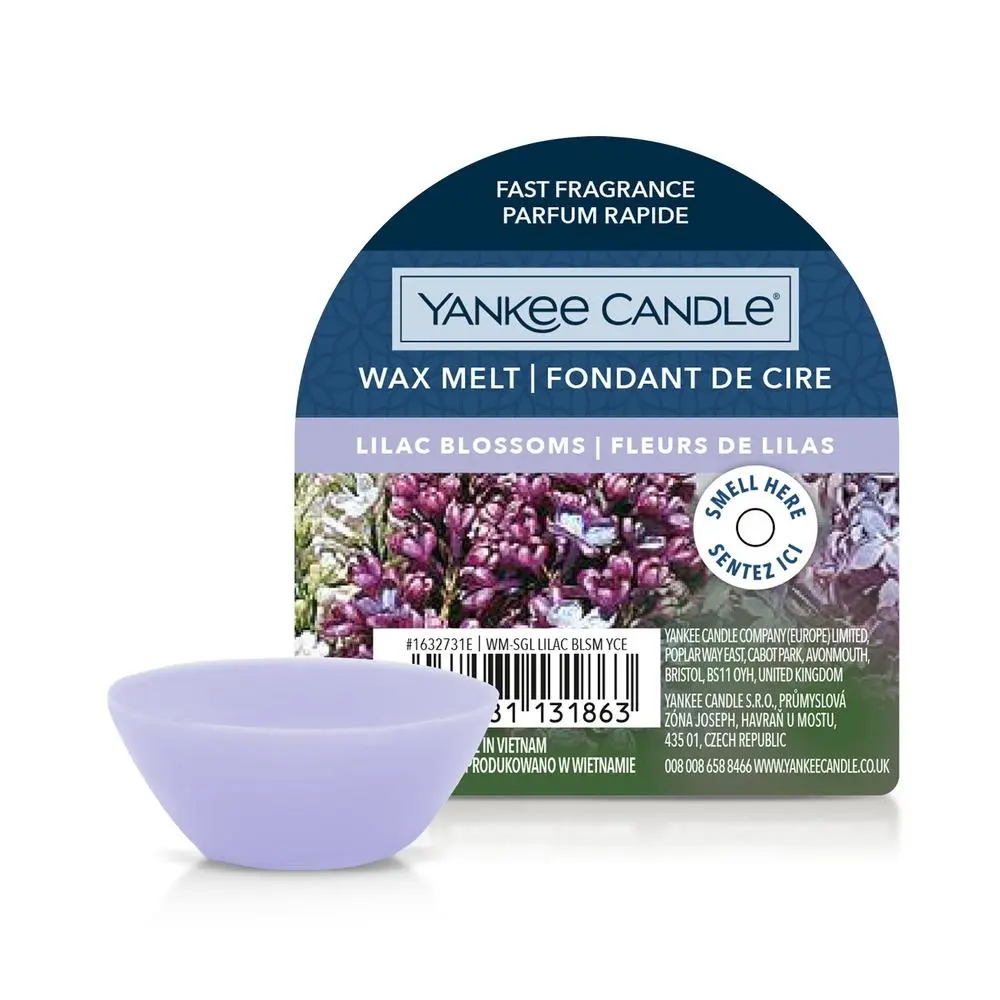 YANKEE CANDLE LILAC BLOSSOMS VONNÝ VOSK DO AROMALAMPY NOVÝ