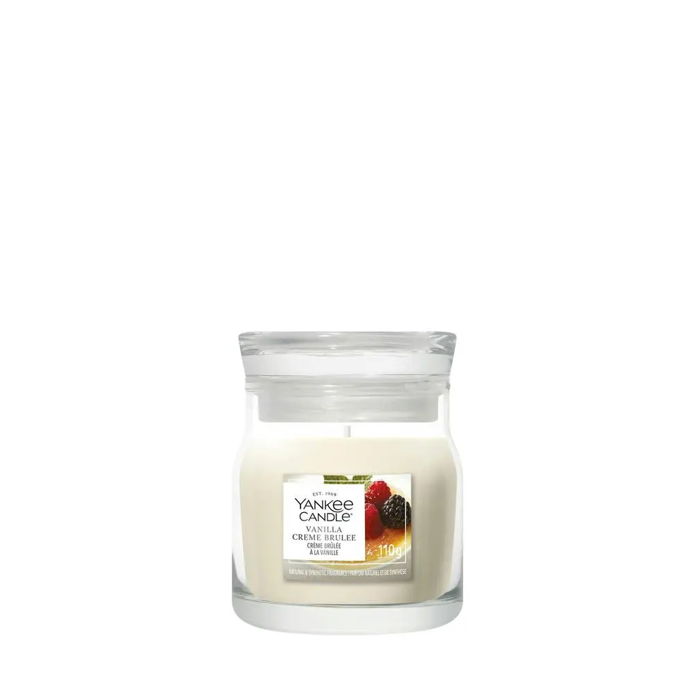 YANKEE CANDLE VANILLA CRÈME BRÛLÉE SIGNATURE MALÝ