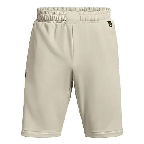 Under Armour Men's Armour Terry shorts stone/pitch gray