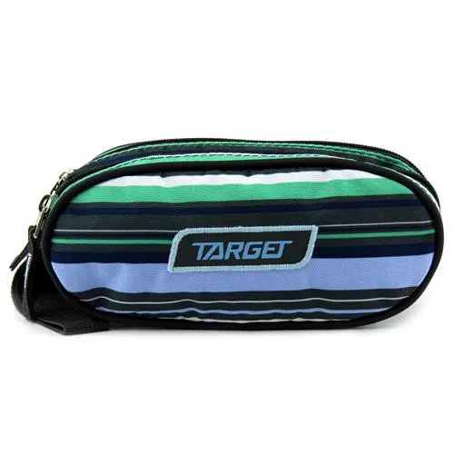 Target Dvoukomorový zeleno-modro-šedé pruhy