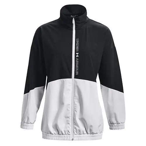 Under Armour Woven FZ Overd Jacket černá