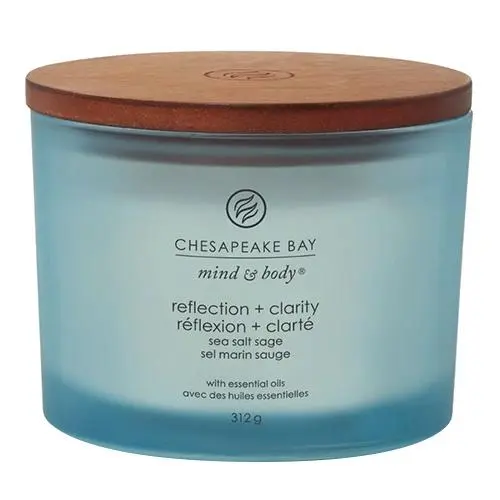 Vonná svíčka CHESAPEAKE BAY CANDLE Reflection & Clatiry 312g / 3 knoty
