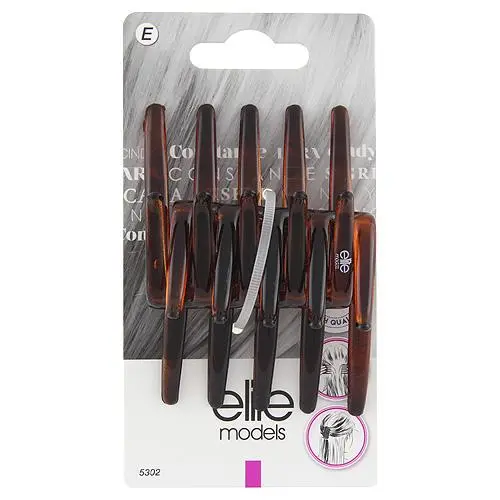Skřipec do vlasů Elite Models Krtčí tlapky Hnědé