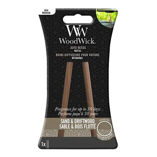 Woodwick Sand & Driftwwod - náhradní tyčinky