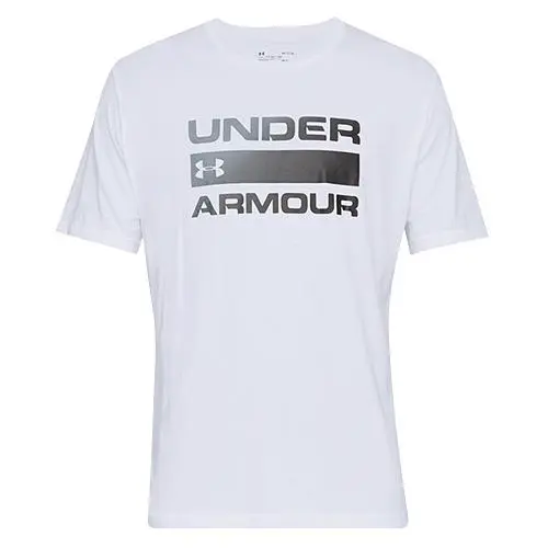 Under Armour TEAM ISSUE WORDMARK SS bílé 1329582-100