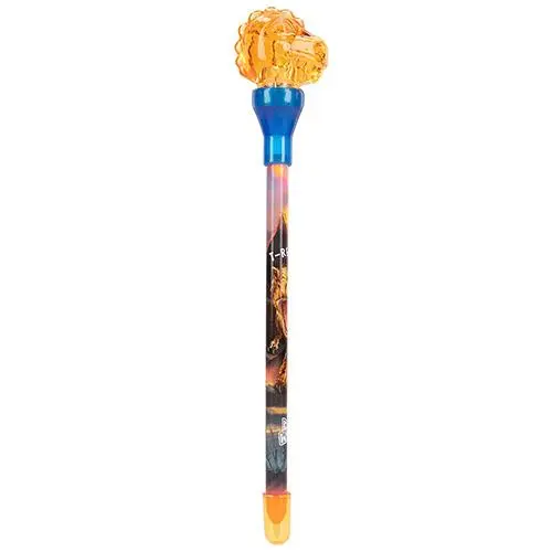 Propiska s LED dinosaurem Dino World orange