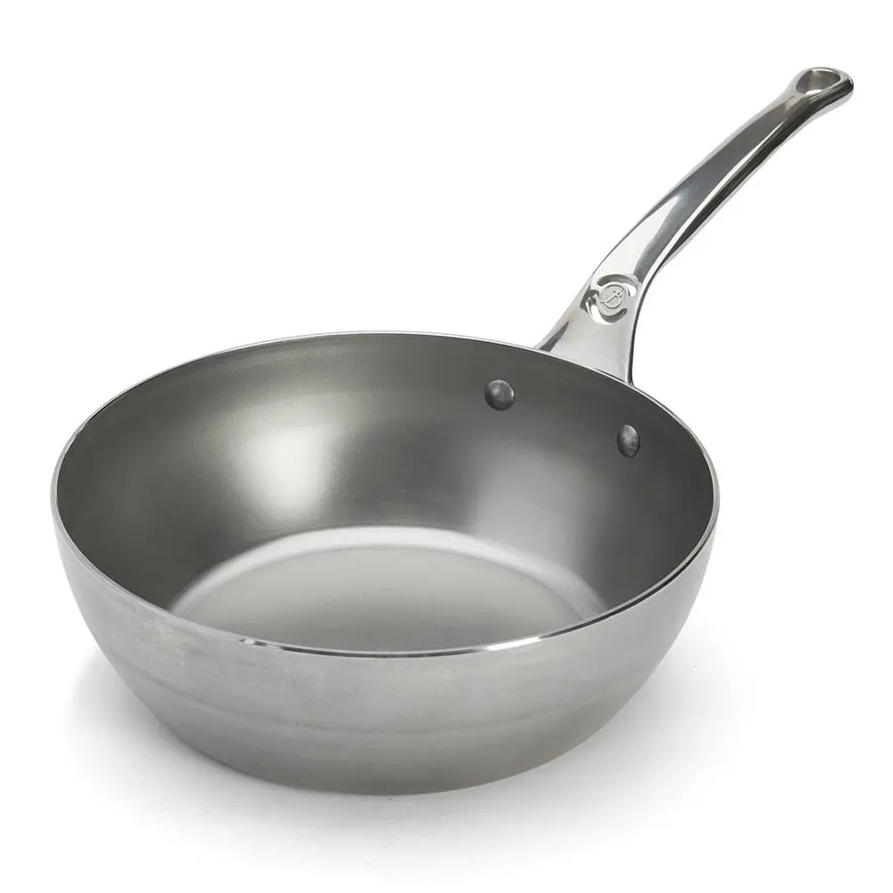 de Buyer Ocelová hluboká pánev MINERAL B PRO 24cm 2,5l