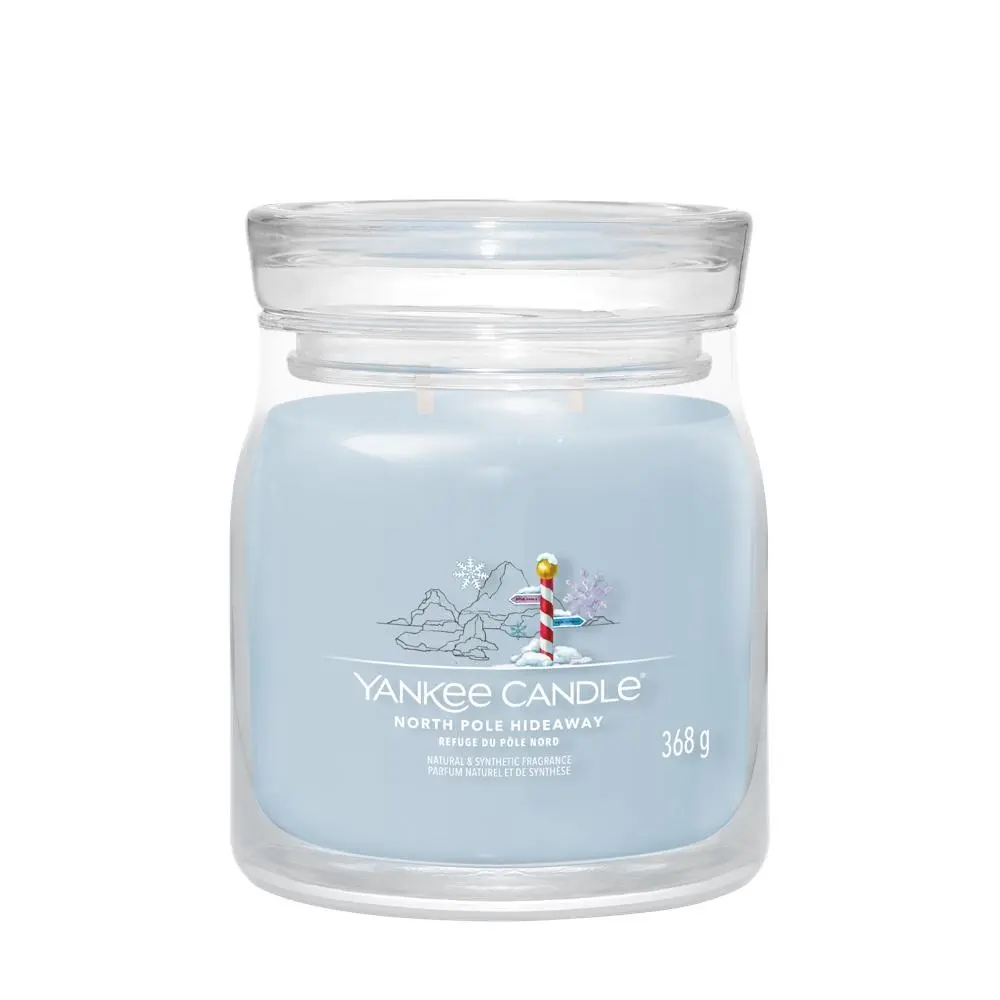 YANKEE CANDLE NORTH POLE HIDEAWAY SIGNATURE STŘEDNÍ