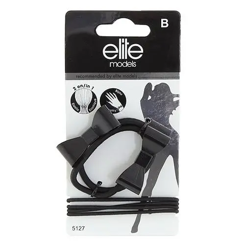 Gumičky Elite Models s mašlí