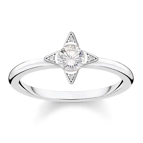 Thomas Sabo Prsten Sterling Silver TS 6043