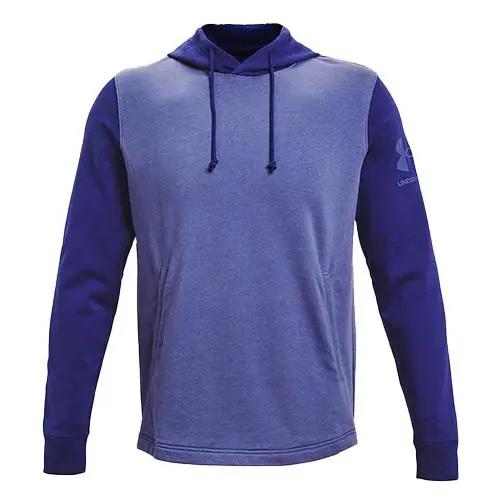 Under Armour Rival Terry Colorblock tmavě modrá
