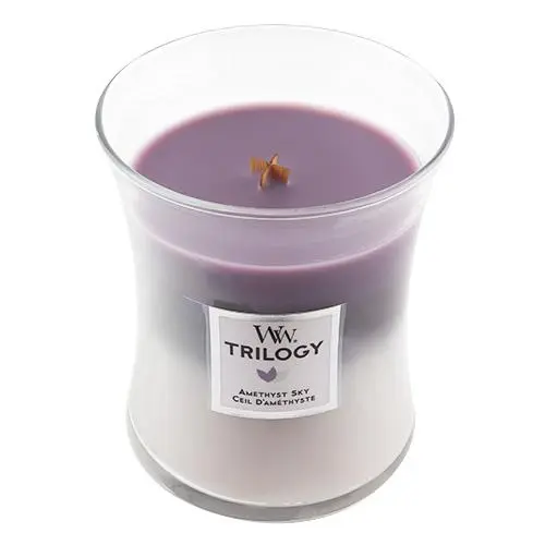 WoodWick Trilogy Amethyst Sky váza střední