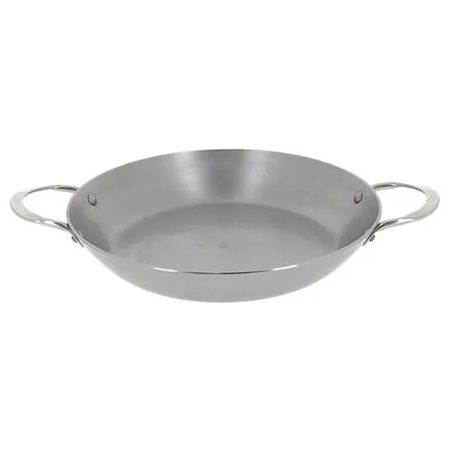 de Buyer Ocelová pánev na paellu MINERAL B 32cm 2,7l