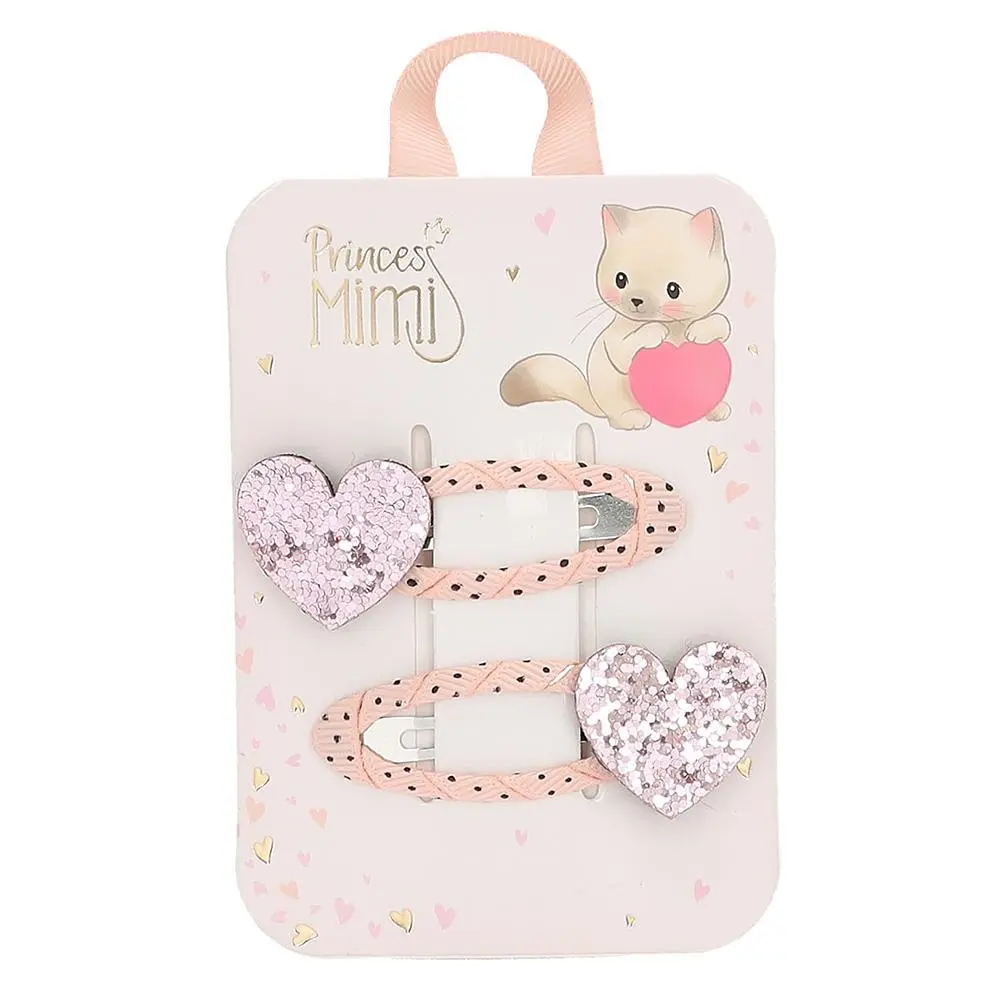 Sponky do vlasů se třpytkami Princess Mimi tučňáci