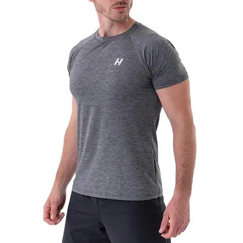 Nebbia Vzdušné sportovní tričko “Grey” 325 ,
