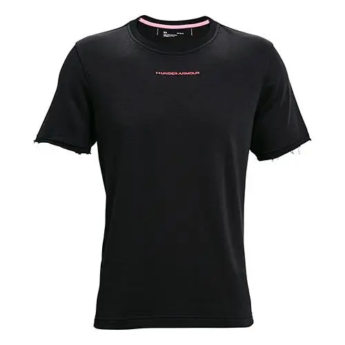 Under Armour pánské tričko Rival Terry AMP Crew pánské volnočasové triko Rival Terry AMP Crew s krátkým rukávem